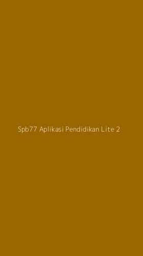 Tampilan Antarmuka Aplikasi Spb77 Aplikasi Pendidikan Lite - 2