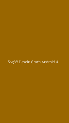 Tampilan Antarmuka Aplikasi Spg88 Desain Grafis Android - 4