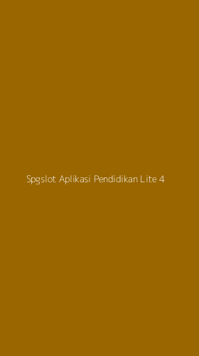 Tampilan Antarmuka Aplikasi Spgslot Aplikasi Pendidikan Lite - 4