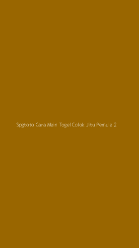 Tampilan Antarmuka Aplikasi Spgtoto Cara Main Togel Colok Jitu Pemula - 2
