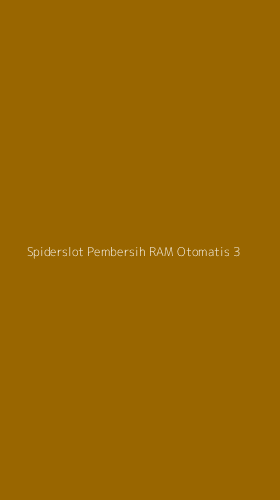 Tampilan Antarmuka Aplikasi Spiderslot Pembersih Ram Otomatis - 3