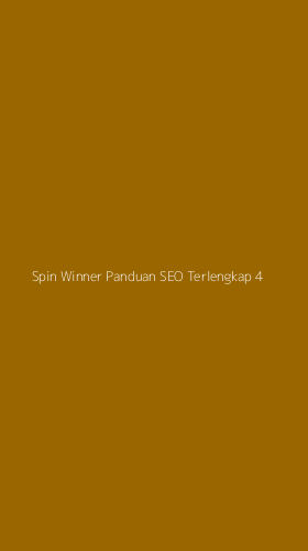 Tampilan Antarmuka Aplikasi Spin Winner Panduan Seo Terlengkap - 4