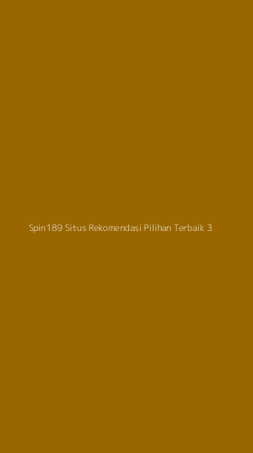 Tampilan Antarmuka Aplikasi Spin189 Situs Rekomendasi Pilihan Terbaik - 3