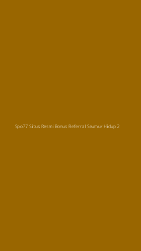 Tampilan Antarmuka Aplikasi Spo77 Situs Resmi Bonus Referral Seumur Hidup - 2