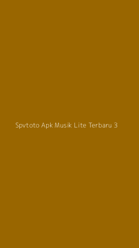 Tampilan Antarmuka Aplikasi Spvtoto Apk Musik Lite Terbaru - 3