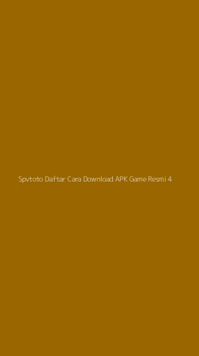 Tampilan Antarmuka Aplikasi Spvtoto Daftar Cara Download Apk Game Resmi - 4