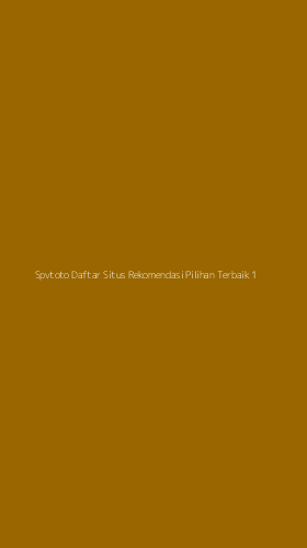 Tampilan Antarmuka Aplikasi Spvtoto Daftar Situs Rekomendasi Pilihan Terbaik - 1