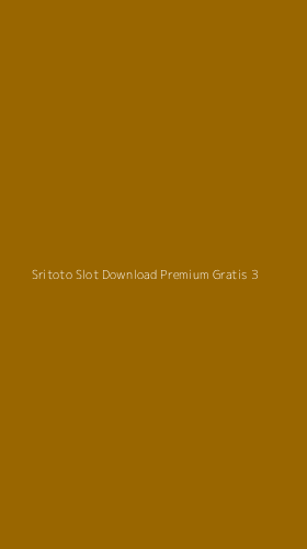 Tampilan Antarmuka Aplikasi Sritoto Slot Download Premium Gratis - 3