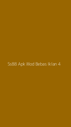 Tampilan Antarmuka Aplikasi Ss88 Apk Mod Bebas Iklan - 4