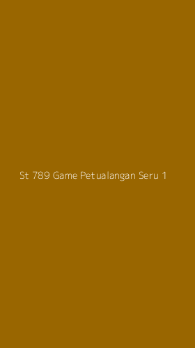 Tampilan Antarmuka Aplikasi St 789 Game Petualangan Seru - 1