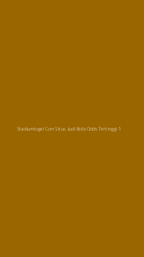 Tampilan Antarmuka Aplikasi Stadiumtogel Com Situs Judi Bola Odds Tertinggi - 1