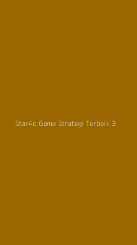 Tampilan Antarmuka Aplikasi Star4d Game Strategi Terbaik - 3