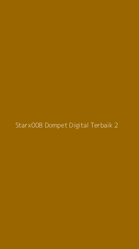 Tampilan Antarmuka Aplikasi Starx008 Dompet Digital Terbaik - 2