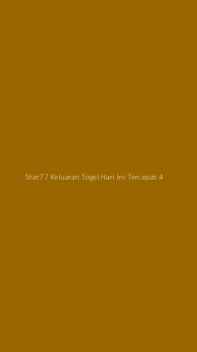 Tampilan Antarmuka Aplikasi Stat77 Keluaran Togel Hari Ini Tercepat - 4