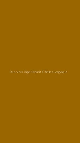 Tampilan Antarmuka Aplikasi Stus Situs Togel Deposit E Wallet Lengkap - 2