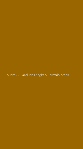 Tampilan Antarmuka Aplikasi Suara77 Panduan Lengkap Bermain Aman - 4
