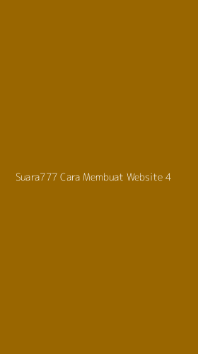 Tampilan Antarmuka Aplikasi Suara777 Cara Membuat Website - 4