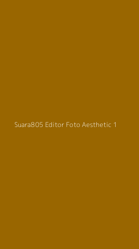 Tampilan Antarmuka Aplikasi Suara805 Editor Foto Aesthetic - 1