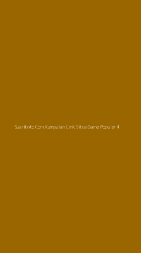 Tampilan Antarmuka Aplikasi Suaritoto Com Kumpulan Link Situs Game Populer - 4