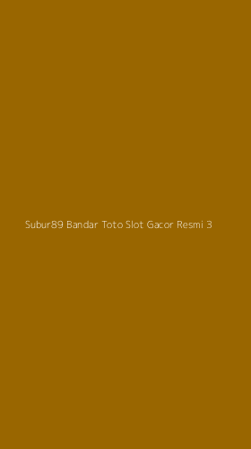 Tampilan Antarmuka Aplikasi Subur89 Bandar Toto Slot Gacor Resmi - 3