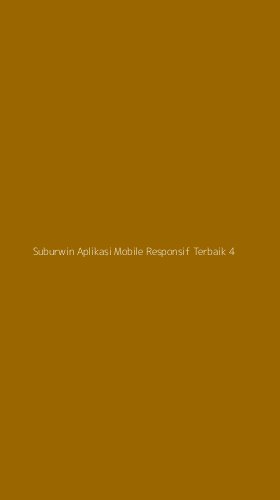Tampilan Antarmuka Aplikasi Suburwin Aplikasi Mobile Responsif Terbaik - 4