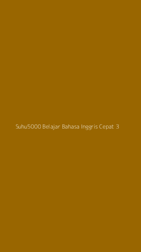 Tampilan Antarmuka Aplikasi Suhu5000 Belajar Bahasa Inggris Cepat - 3
