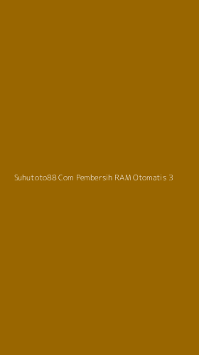 Tampilan Antarmuka Aplikasi Suhutoto88 Com Pembersih Ram Otomatis - 3