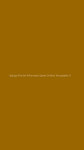Tampilan Antarmuka Aplikasi Sukajp Portal Informasi Game Online Terupdate - 3