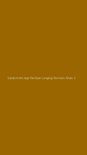 Tampilan Antarmuka Aplikasi Sukatoto4d App Panduan Lengkap Bermain Aman - 2