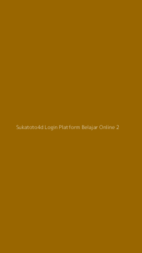 Tampilan Antarmuka Aplikasi Sukatoto4d Login Platform Belajar Online - 2