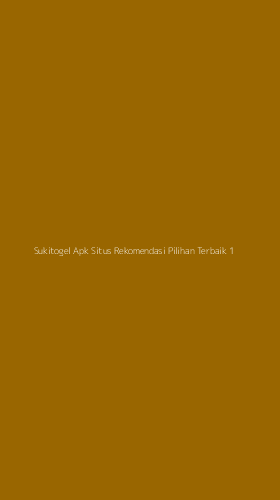 Tampilan Antarmuka Aplikasi Sukitogel Apk Situs Rekomendasi Pilihan Terbaik - 1
