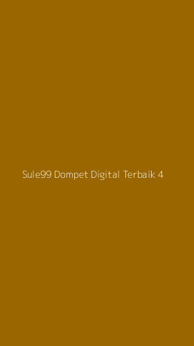 Tampilan Antarmuka Aplikasi Sule99 Dompet Digital Terbaik - 4
