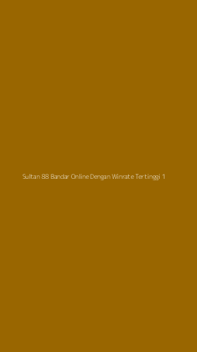 Tampilan Antarmuka Aplikasi Sultan 88 Bandar Online Dengan Winrate Tertinggi - 1