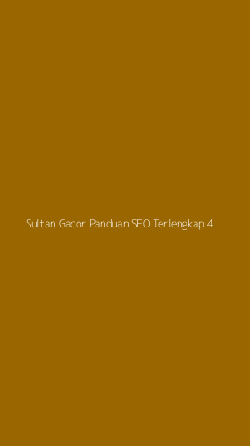 Tampilan Antarmuka Aplikasi Sultan Gacor Panduan Seo Terlengkap - 4