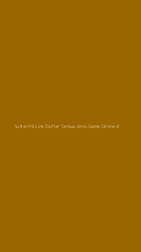 Tampilan Antarmuka Aplikasi Sultan19 Link Daftar Semua Jenis Game Online - 4