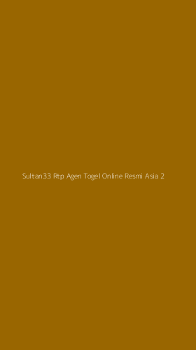 Tampilan Antarmuka Aplikasi Sultan33 Rtp Agen Togel Online Resmi Asia - 2