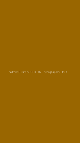 Tampilan Antarmuka Aplikasi Sultan68 Data Sgp Hk Sdy Terlengkap Hari Ini - 1