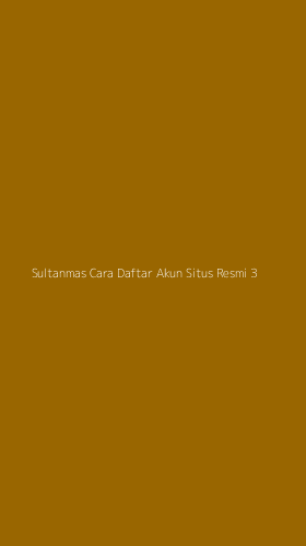 Tampilan Antarmuka Aplikasi Sultanmas Cara Daftar Akun Situs Resmi - 3