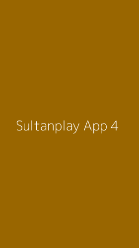 Tampilan Antarmuka Aplikasi Sultanplay App - 4