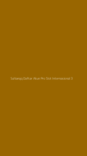 Tampilan Antarmuka Aplikasi Sultanqq Daftar Akun Pro Slot Internasional - 3