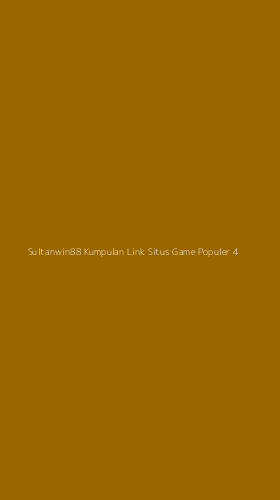 Tampilan Antarmuka Aplikasi Sultanwin88 Kumpulan Link Situs Game Populer - 4