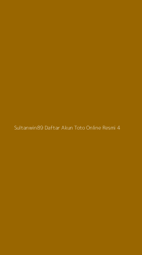 Tampilan Antarmuka Aplikasi Sultanwin89 Daftar Akun Toto Online Resmi - 4