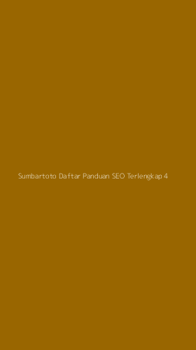 Tampilan Antarmuka Aplikasi Sumbartoto Daftar Panduan Seo Terlengkap - 4