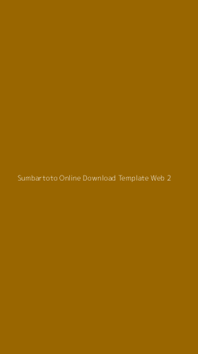 Tampilan Antarmuka Aplikasi Sumbartoto Online Download Template Web - 2