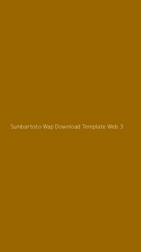 Tampilan Antarmuka Aplikasi Sumbartoto Wap Download Template Web - 3