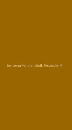 Tampilan Antarmuka Aplikasi Sumberqq Pemutar Musik Terpopuler - 4