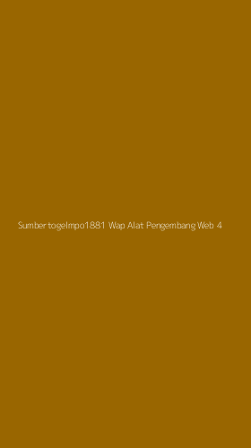 Tampilan Antarmuka Aplikasi Sumbertogelmpo1881 Wap Alat Pengembang Web - 4