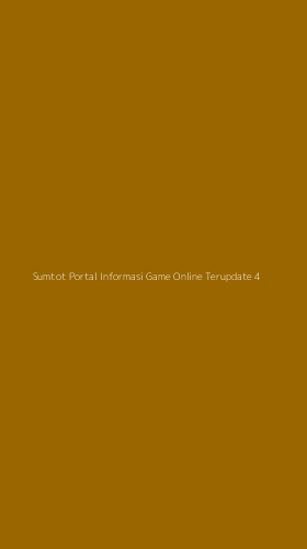 Tampilan Antarmuka Aplikasi Sumtot Portal Informasi Game Online Terupdate - 4