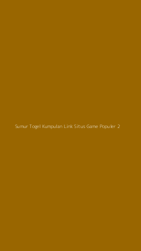 Tampilan Antarmuka Aplikasi Sumur Togel Kumpulan Link Situs Game Populer - 2
