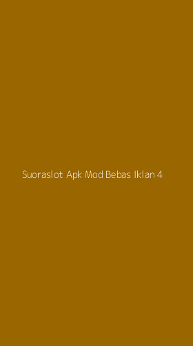 Tampilan Antarmuka Aplikasi Suoraslot Apk Mod Bebas Iklan - 4